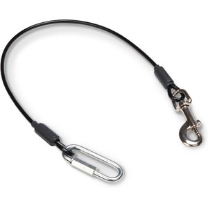 Leash Boss Heavy Duty No-Chew Dog Car Restraint Seatbelt, 26-in