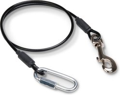 Leash Boss Heavy Duty No-Chew Dog Car Restraint Seatbelt, 31-in