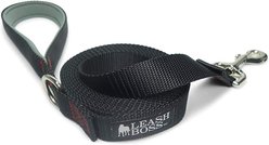 Leash Boss Padded Handle Long Dog Leash, 15-ft, Black