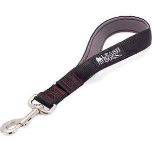 Leash Boss Padded Handle Short Dog Leash, 1-ft