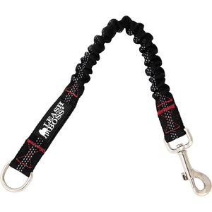Leash Boss Patterned Bungee Extension, 18-in, Black