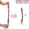 Show in main carousel: Leash Boss Patterned Bungee Extension, 18-in, Orange slide 3 of 6