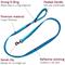 Show in main carousel: Leash Boss Patterned Standard Dog Leash, 6-ft long, Blue slide 3 of 8