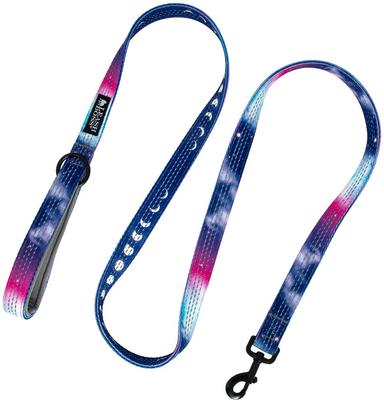 Show full view: Leash Boss Patterned Standard Dog Leash, 6-ft long, Purple/Pink slide 5 of 7
