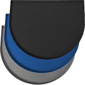 Leash Boss Silicone Water Fountain Mat, Black, Small