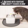 Show in main carousel: Leash Boss Silicone Water Fountain Mat, Black, Small slide 2 of 8