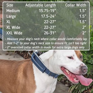 Leash Boss Solid Tactical Dog Collar, Tan, Large slide 2 of 7