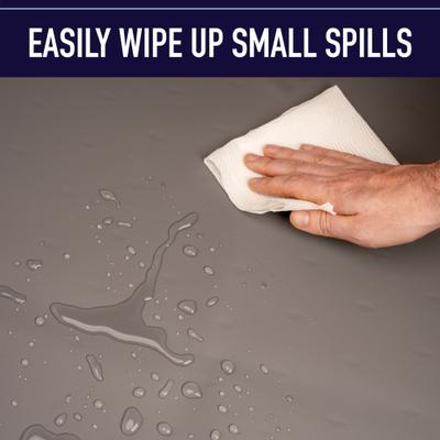 Show full view: Leash Boss Splash Tall Lip Dog Food Mat, Gray, XXX-Large slide 6 of 10