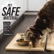 Show in main carousel: Leash Boss Splash Tall Lip Dog Food Mat, Gray, XX-Large slide 3 of 11