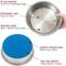 Show in main carousel: Leash Boss Stainless Steel Silicone Base Dog Bowl, Medium/Large, Blue, 1 count slide 2 of 7