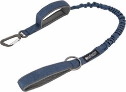 Leash Boss Tactical Two Handle Dog Leash, Navy, 3-ft