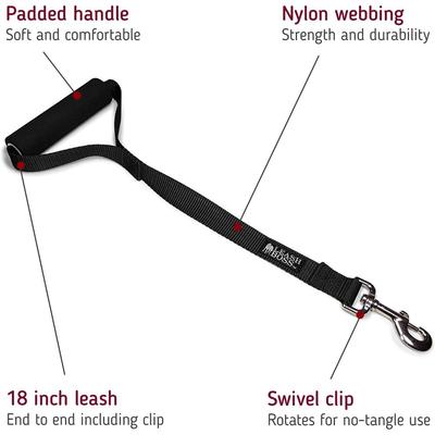 Show full view: Leash Boss Traffic Handle Short Dog Leash, 18-in slide 3 of 7