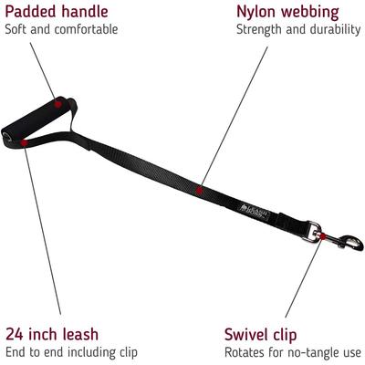 Show full view: Leash Boss Traffic Handle Short Dog Leash, 24-in slide 2 of 5
