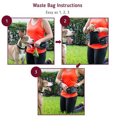 Show full view: Leash Boss Training Waist Belt, Grey slide 5 of 6