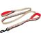 Show in main carousel: Leash Boss Two Handle Dog Leash, 6-ft long, Beige/Red slide 1 of 7