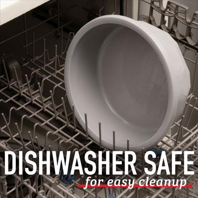 Show full view: Leash Boss X-Large Dog Bowl, 14-cup, Grey, 1 count slide 4 of 10