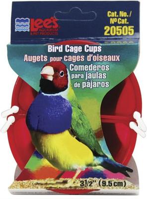 Show full view: Lee's Aquarium & Pets 3.5-in Bird Cage Cup, Assorted Colors, 2 count slide 1 of 1