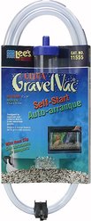 Lee's Aquarium & Pets Aquarium Gravel Vacuum, Silver, 10-in