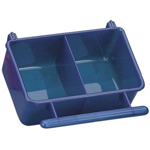 Lee's Aquarium & Pets Divided Bird Perch Cup, Assorted Colors, 12-oz