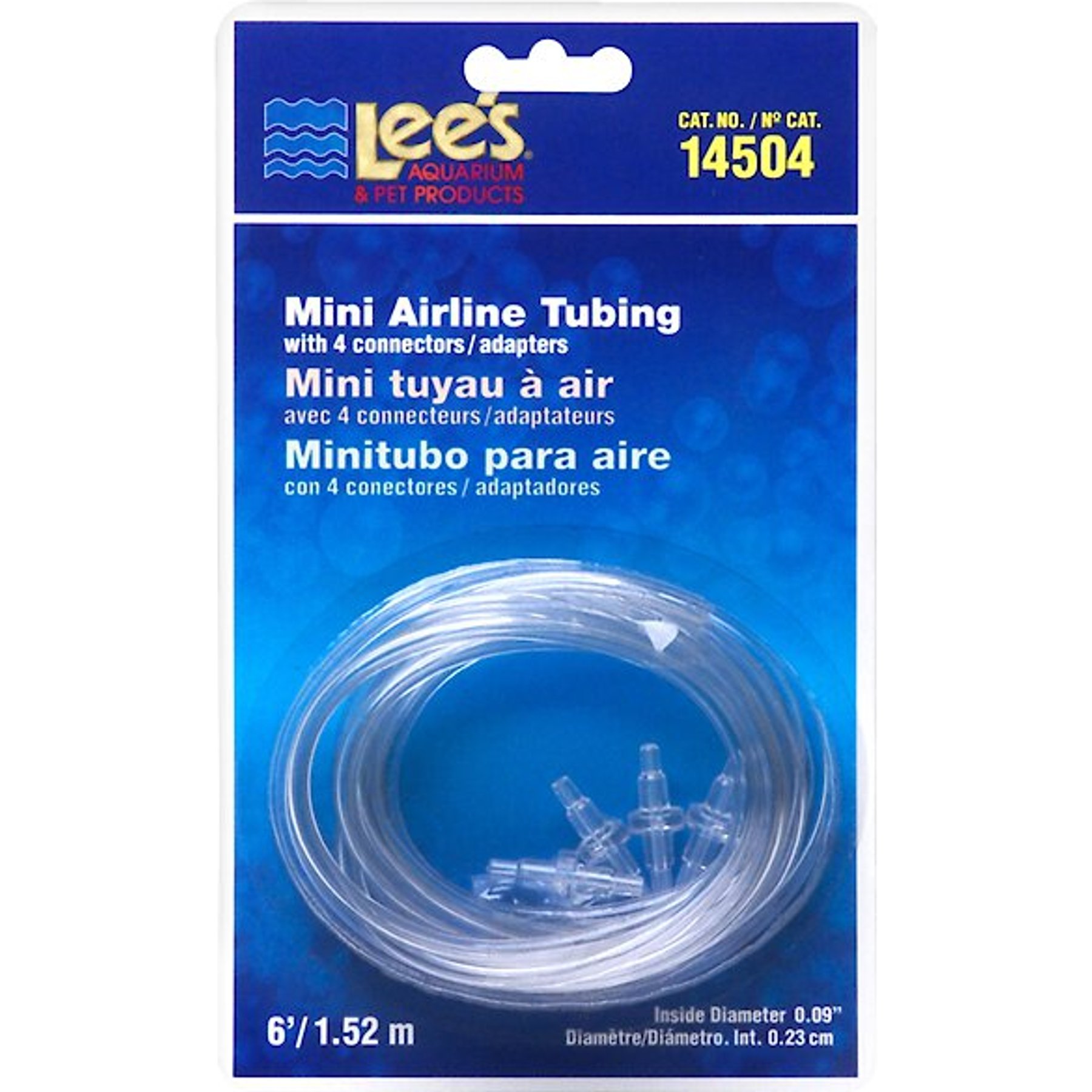Lee's Aquarium & Pets Mini Aquarium Airline Tubing, 6-ft