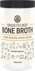 Left Coast Performance Beef Bone Broth Powder Supplement for Dogs & Cats, 8-oz jar slide 1 of 8