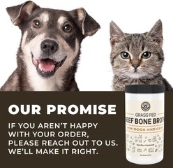 Left Coast Performance Beef Bone Broth Powder Supplement for Dogs & Cats, 8-oz jar slide 2 of 8