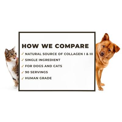 Show full view: Left Coast Performance Beef Bone Broth Powder Supplement for Dogs & Cats, 8-oz jar slide 8 of 9