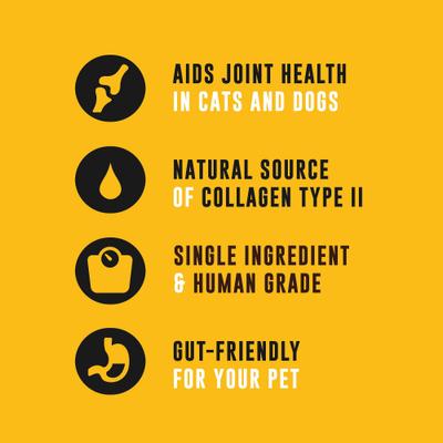 Show full view: Left Coast Performance Chicken Bone Broth Powder Supplement for Dogs & Cats, 8-oz jar slide 9 of 10