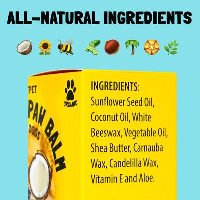 Show full view: Legitpet Skin & Coat Coconut Oil & Shea Butter Adult Dog Paw Balm, 2-fl oz stick slide 4 of 8