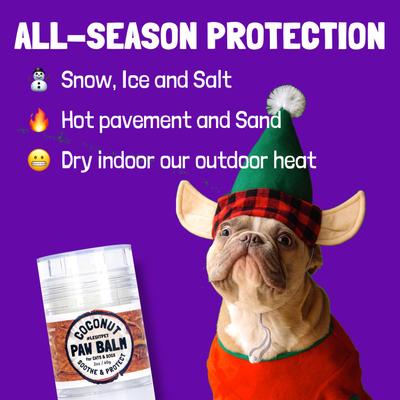 Show full view: Legitpet Skin & Coat Coconut Oil & Shea Butter Adult Dog Paw Balm, 2-fl oz stick slide 5 of 8