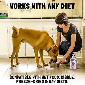 Legitpet Wild Caught Alaskan Salmon Oil Liquid Skin & Coat Supplement for Adult Dogs & Cats, 32-fl oz bottle