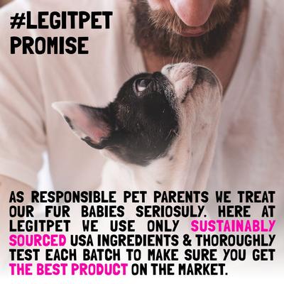 Show full view: Legitpet Wild Caught Alaskan Salmon Oil Liquid Skin & Coat Supplement for Adult Dogs & Cats, 32-fl oz bottle slide 6 of 10