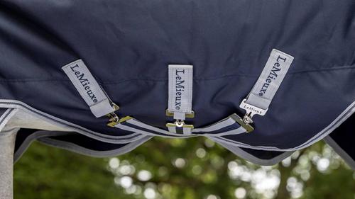 Show full view: LeMieux Arika Storm-Tek 200g Horse Rug, Navy, 66-in slide 4 of 8