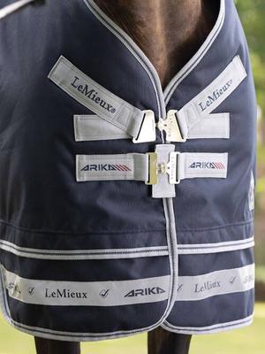 Show full view: LeMieux Arika Storm-Tek 200g Horse Rug, Navy, 69-in slide 3 of 8