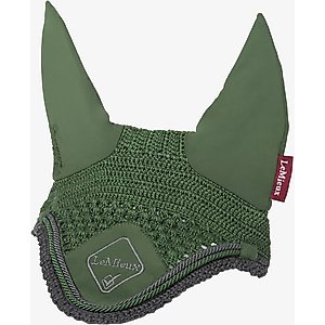 LeMieux Classic Horse Fly Hood, Large, Hunter Green