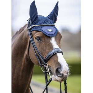LeMieux Loire Horse Fly Hood, Navy, Medium