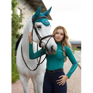 LeMieux Loire Horse Fly Hood, Peacock, Large