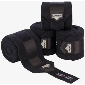 LeMieux Loire Polo Horse Bandages, Large, Black