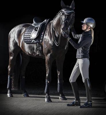 Show full view: LeMieux Loire Polo Horse Bandages, Large, Black slide 2 of 2