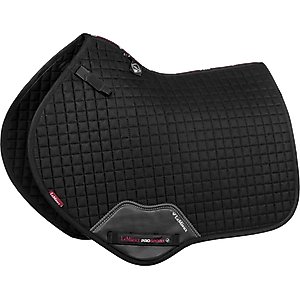 LeMieux Suede Close Contact Square, Black