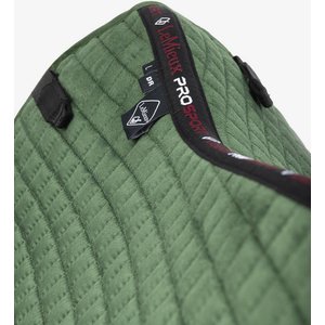 LeMieux Suede Dressage Square Saddle Pads, Large, Hunter Green