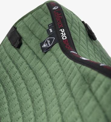 Show full view: LeMieux Suede Dressage Square Saddle Pads, Large, Navy slide 4 of 4