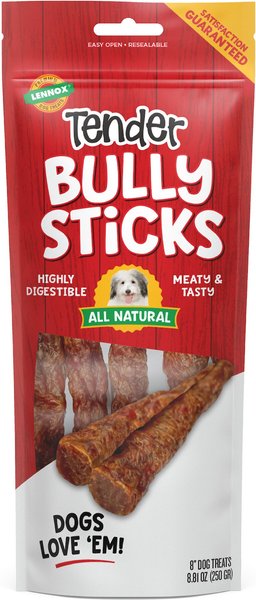 Lennox Tender 8-inch Bully Sticks Dog Treats