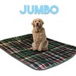 Show in main carousel: Lennypads Ultra Absorbent Washable Dog Pee Pads, Green Plaid, Jumbo 48 x 48-in, Unscented slide 2 of 9