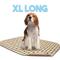 Show in main carousel: Lennypads Ultra Absorbent Washable Dog Pee Pads, Tan Plaid, X-Large Long: 24 x 36-in, Unscented slide 2 of 8