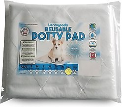 Lennypads Ultra Absorbent Washable Dog Pee Pads, White, Jumbo: 48 x 48-in, 1 count, Unscented