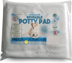 Lennypads Ultra Absorbent Washable Dog Pee Pads, White, Large: 23 x 27-in, 1 count, Unscented slide 1 of 7