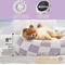 Show in main carousel: Lesure Calming Cute Modern Plush Jacquard Shaggy Orthopedic Anti-Slip Donut Dog & Cat Bed with Removable Cover, Purple, Small slide 3 of 10