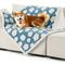 Show in main carousel: Lesure Waterproof Calming Double-Sided Jacquard Shag & Soft Sherpa Fleece Furniture Protector Dog & Cat Blanket, Blue, Large slide 1 of 8