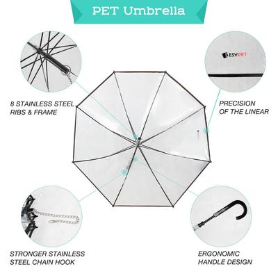 Show full view: LesyPet Dog Umbrella with Leash slide 2 of 6